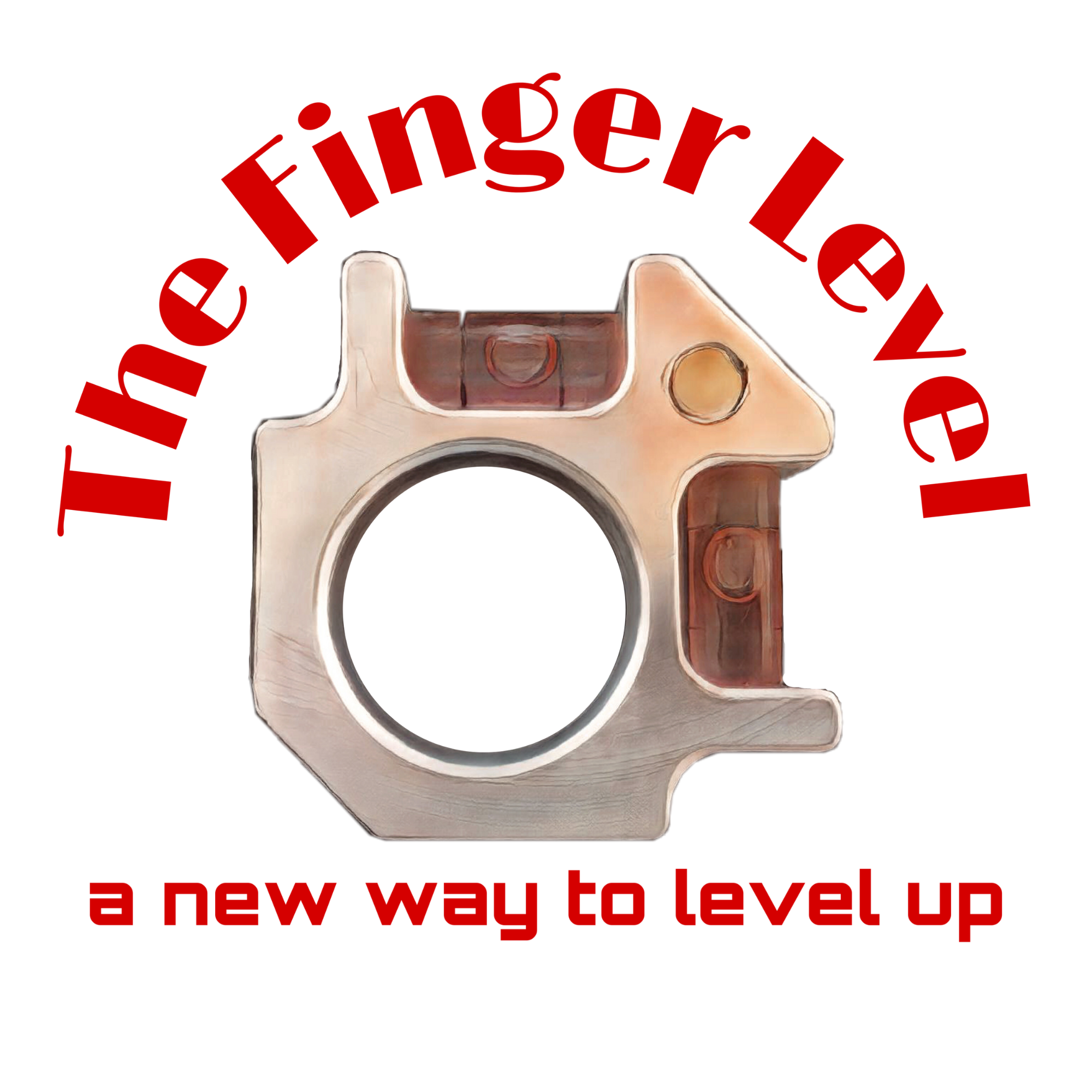 small and portable finger level by madman designs